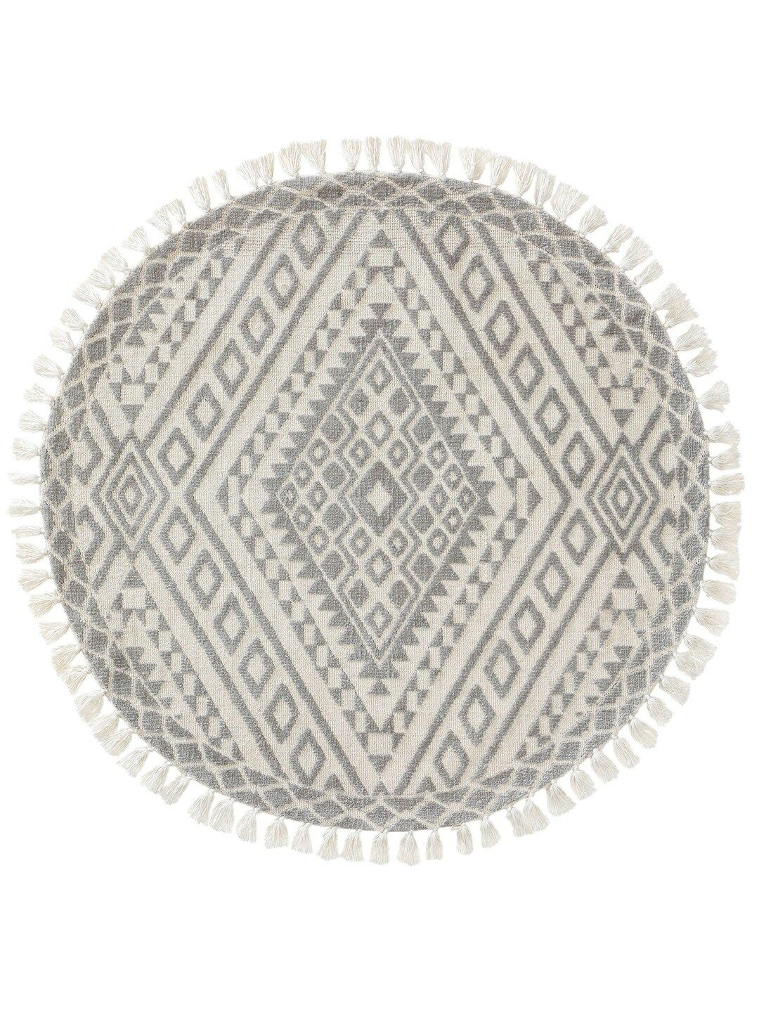 Szőnyeg kerek ELIAS szürke r150