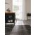 Benuta Diego black boho rug in a modern kitchen setting