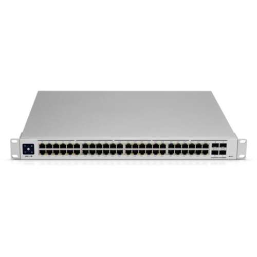Switch Gigabit Ethernet Ubiquiti USW-48 cu 48 de porturi și 4 porturi SFP