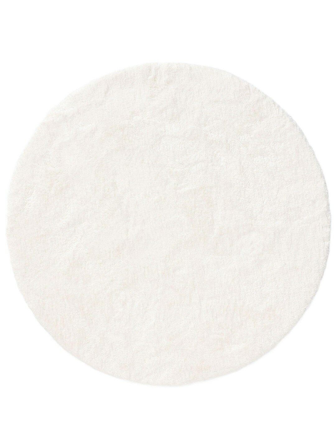 Szőnyeg kerek CLOUDY krémű skandináv r80