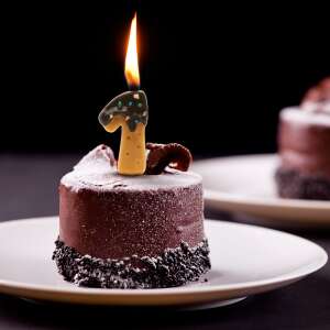 Lumânare de tort în formă de număr - 1 39768385 Decoratiuni pentru tort