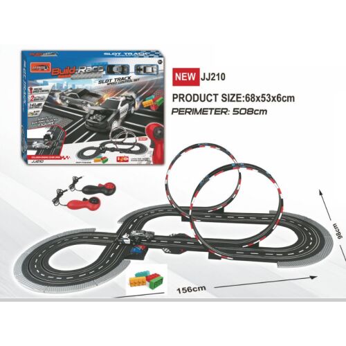 Autópálya 1:43 Crashing Cars and Blocks