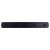 Actona Hosingen black wall mounted coat rack with 3 hooks
