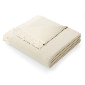 Krem deka AmeliaHome FRANSE 150x200 cm s resicama - Posteljina