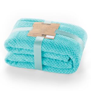Takarăł HENRY Farbe Türkis Jacquard geprägter Stil modern 70x150 111395414