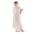 Lazykids cream blanket with sleeves for kids, full body shot