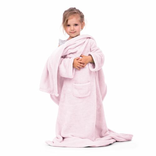 Takaró Lazykids púderrózsa sima klasszikus 90x105 DecoKing