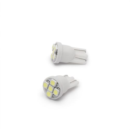 CarGuard T10 LED Bulb - 2 Pack, 12V 0.5W 35 Lumen White Light