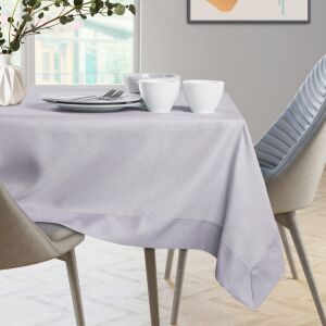 AmeliaHome Empire light purple tablecloth on dining table setting - Interior design