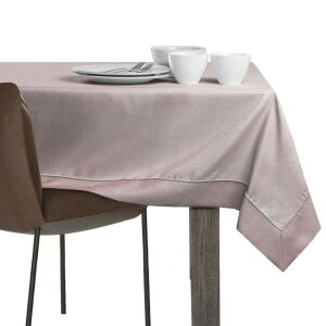 AmeliaHome Empire powder pink tablecloth on dining table - Interior design