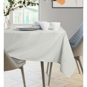 AmeliaHome Empire cream oval tablecloth on dining table - Home Textile