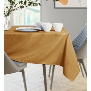 AmeliaHome Empire golden tablecloth on dining table - Decoration