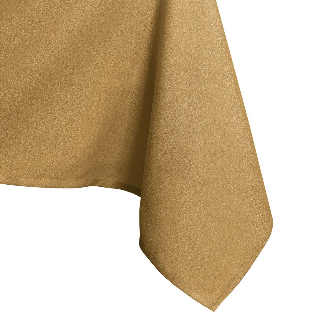 Asztalterítő Empire arany sima klasszikus 110x140 owal AmeliaHome