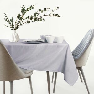AmeliaHome Empire light purple tablecloth on dining table - Interior design