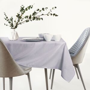 AmeliaHome Empire light purple tablecloth on dining table - Interior design