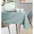 AmeliaHome Empire mint green tablecloth on a set dining table