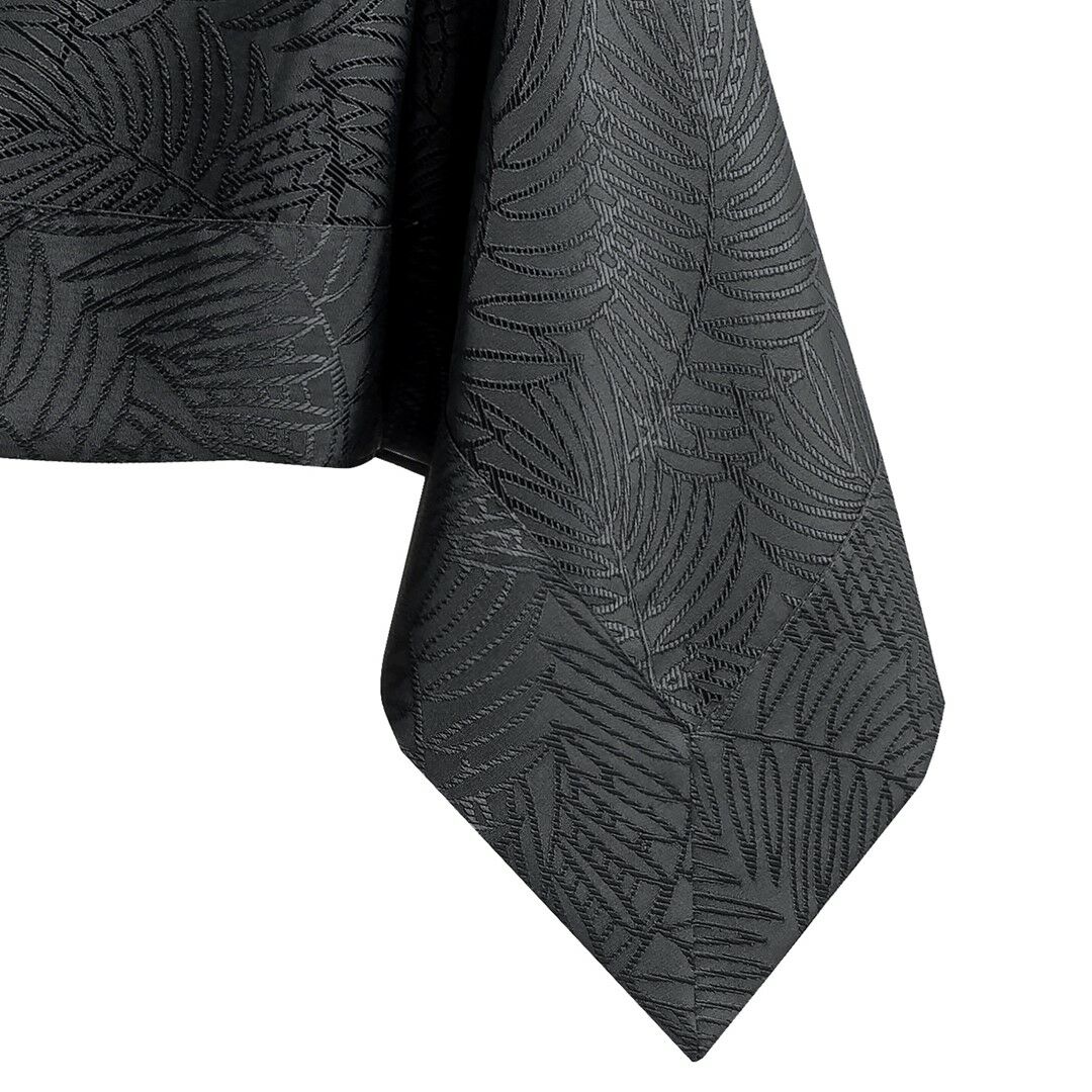 Asztalterítő Gaia grafitszürke dombornyomott 110x160 AmeliaHome