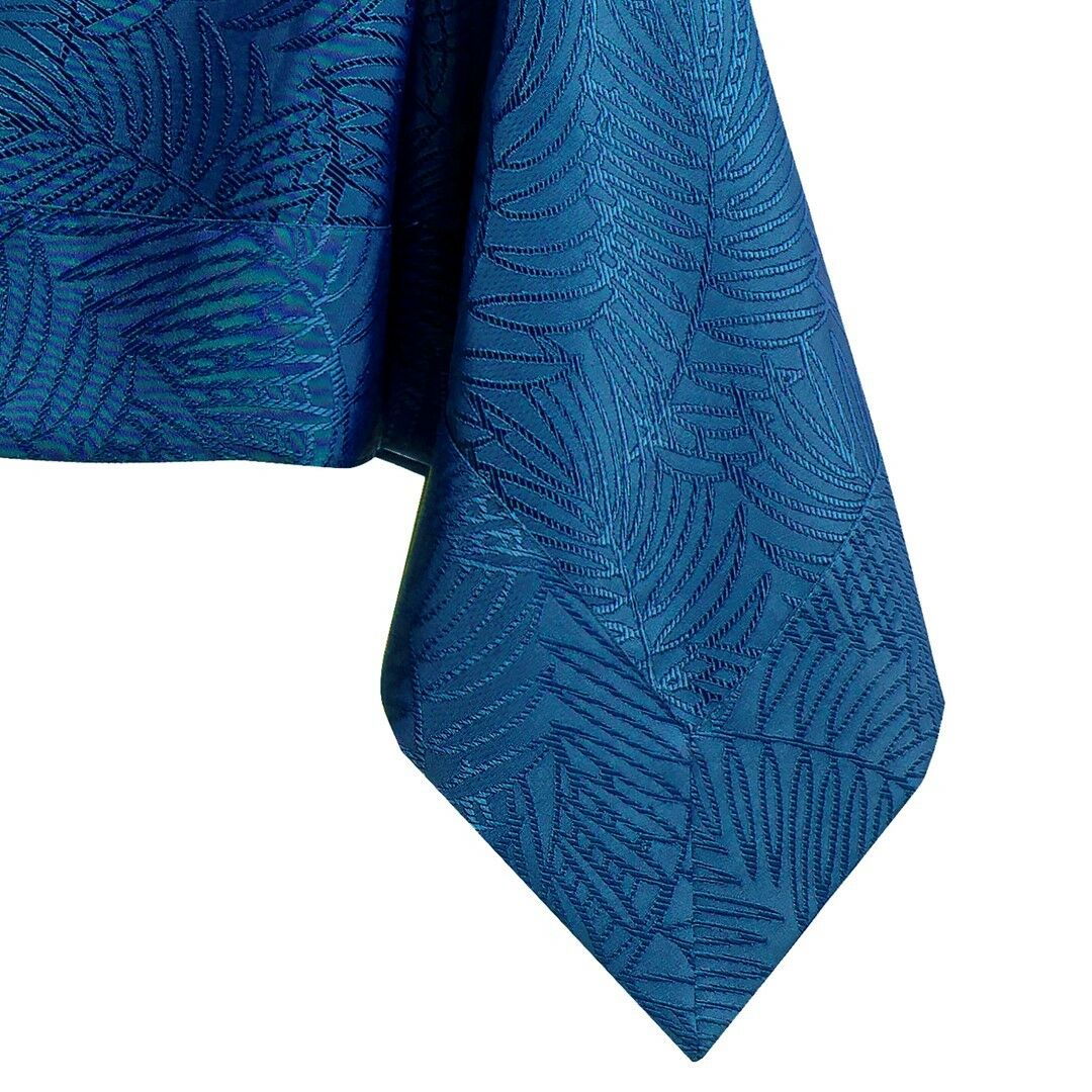 Asztalterítő Gaia indigókék dombornyomott 130x180 AmeliaHome