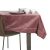 AmeliaHome Gaia rose embossed tablecloth on dining table