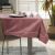 AmeliaHome Gaia rose embossed tablecloth in dining room setting