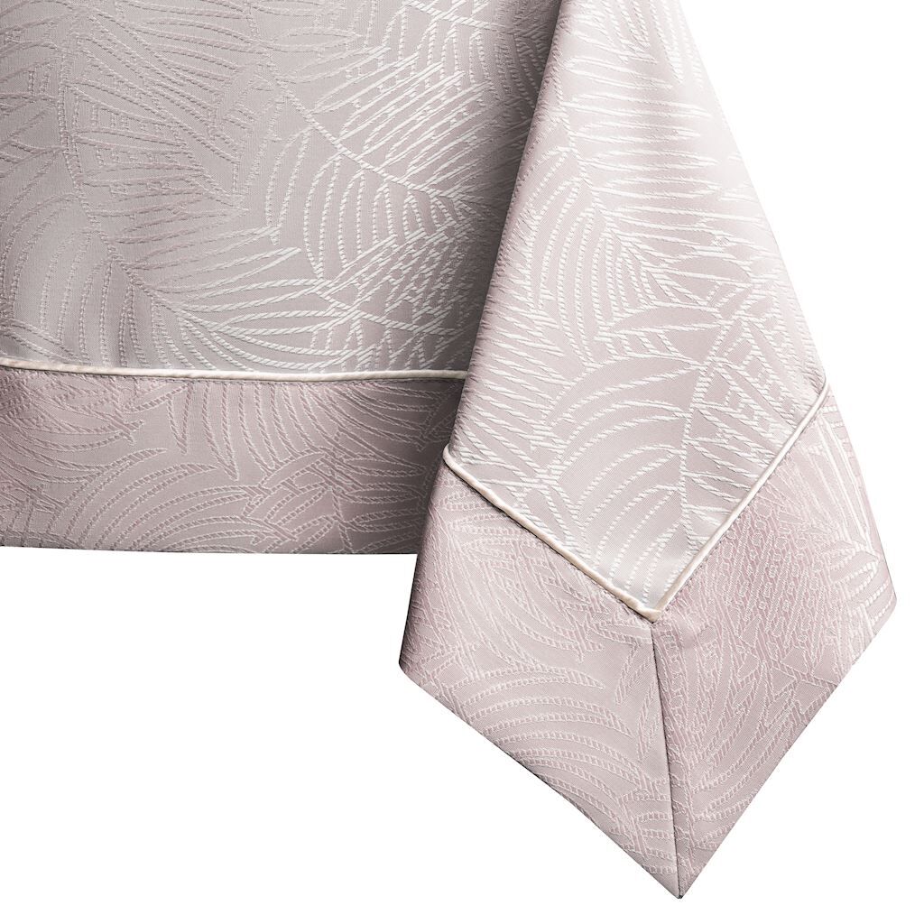 Asztalterítő Gaia púderrózsa dombornyomott 110x180 AmeliaHome