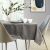 AmeliaHome Gaia brown embossed tablecloth in a dining room setting