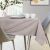 AmeliaHome Gaia powder pink embossed tablecloth on dining table