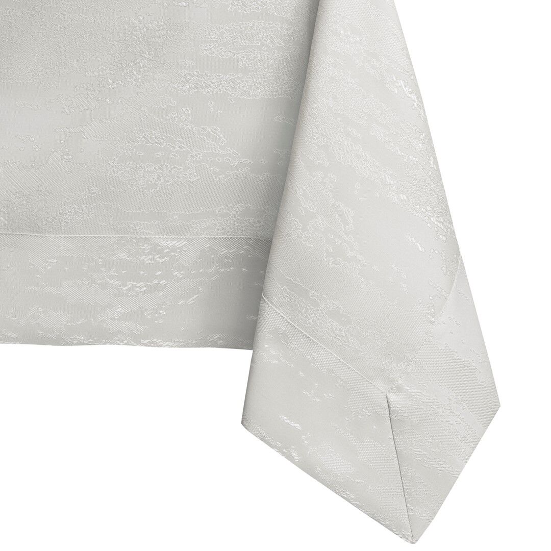 Asztalterítő Vesta krémű dombornyomott modern 140x320 AmeliaHome