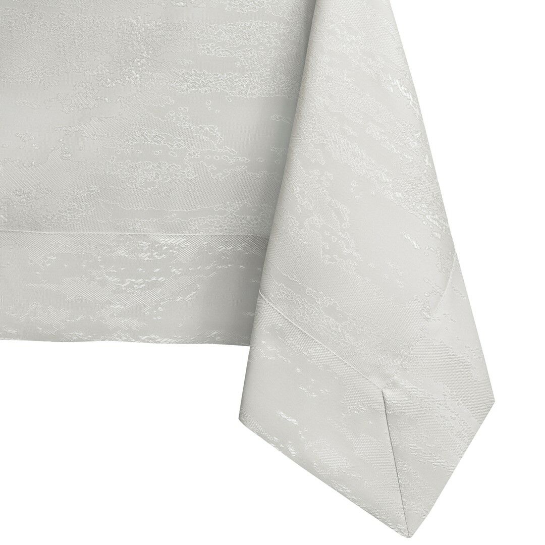 Asztalterítő Vesta krémű dombornyomott modern 140x500 AmeliaHome
