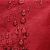 Close-up of water droplets on AmeliaHome Vesta burgundy tablecloth