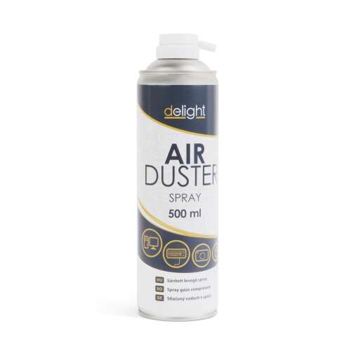 Delight Air Duster Spray 500ml, compressed air for cleaning electronics