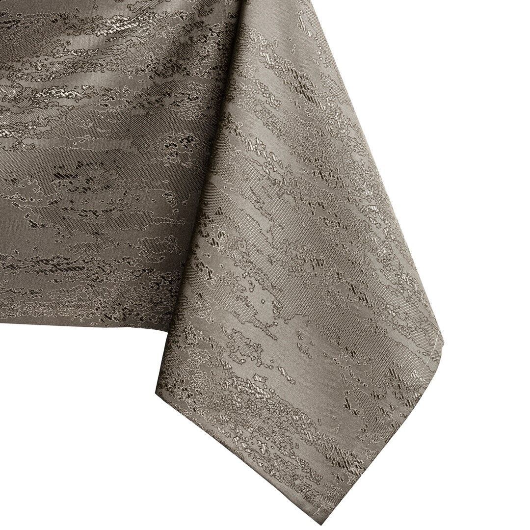 Asztalterítő Vesta cappucino dombornyomott modern 140x350 AmeliaHome