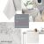 Collage of AmeliaHome Vesta cream tablecloth features