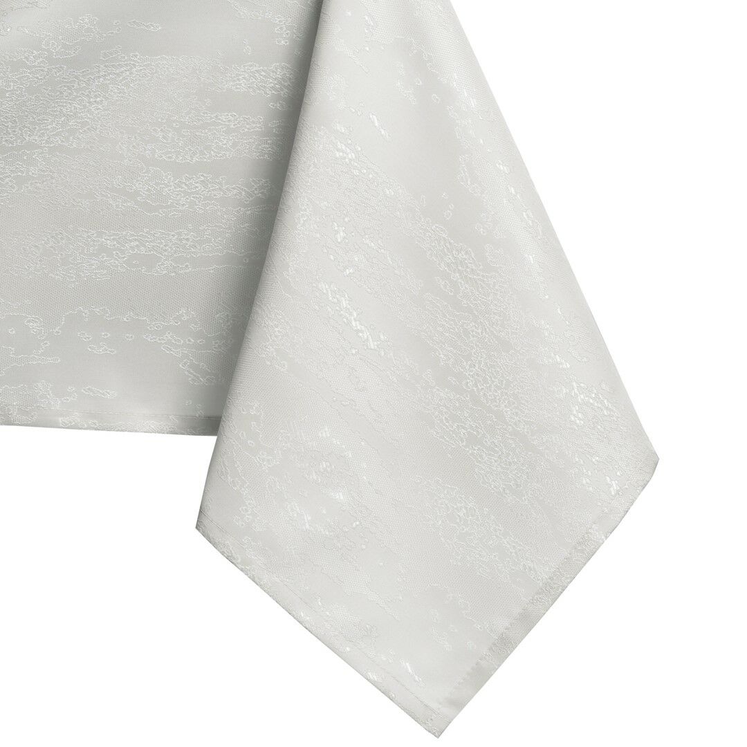 Asztalterítő Vesta krémű dombornyomott modern 155x400 AmeliaHome