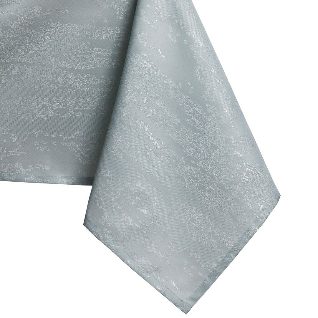 Asztalterítő Vesta szürke dombornyomott modern 140x500 owal AmeliaHome
