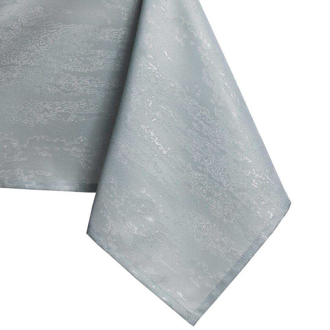 Asztalterítő Vesta szürke dombornyomott modern 150x500 owal AmeliaHome