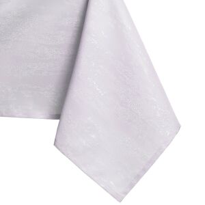 AmeliaHome Vesta light purple embossed tablecloth corner detail - AmeliaHome