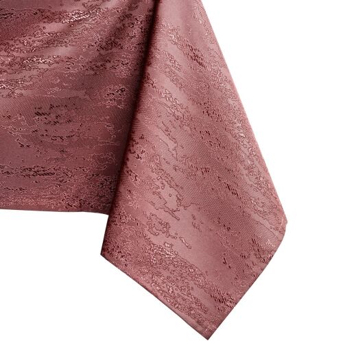 AmeliaHome Vesta rose embossed tablecloth corner detail