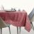 AmeliaHome Vesta rose embossed tablecloth on dining table