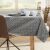 DecoKing Maya brown classic tablecloth on dining table