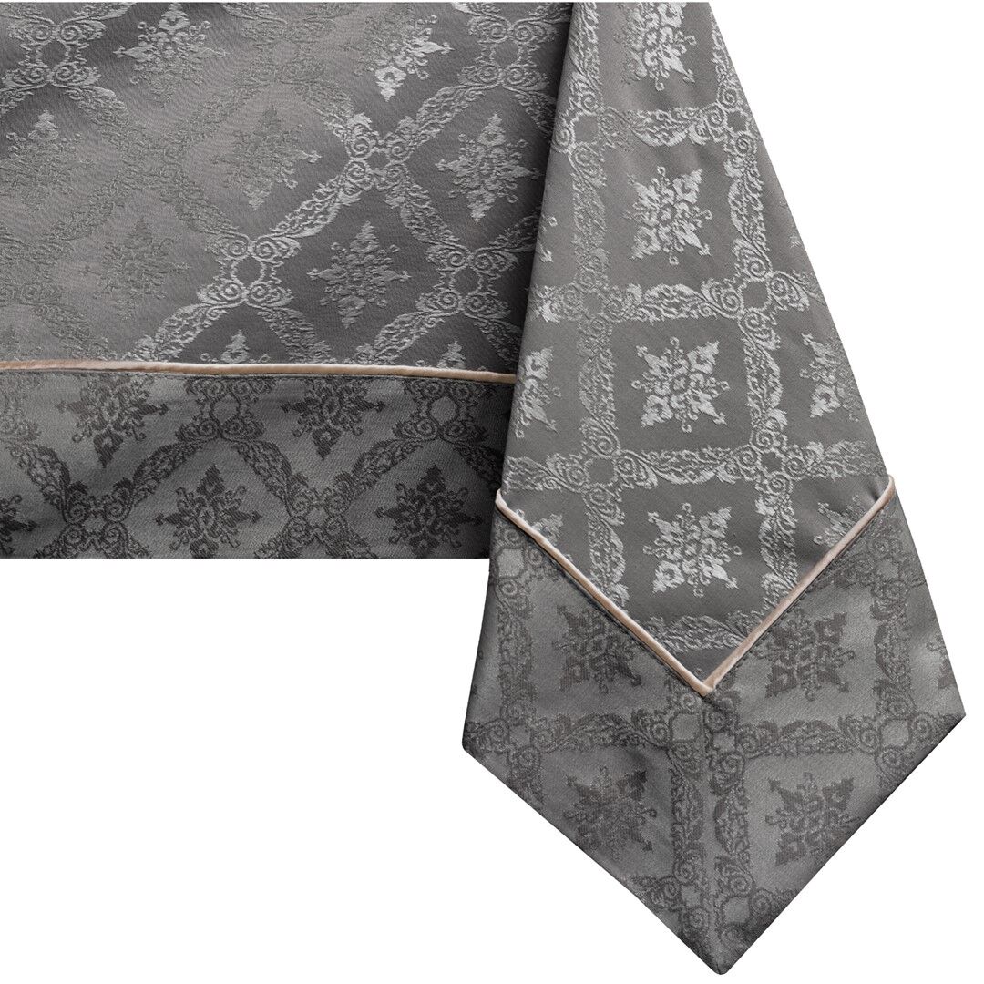 Asztalterítő Maya barna nyomott klasszikus 160x350 DecoKing