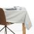 DecoKing Maya beige classic printed tablecloth on a table