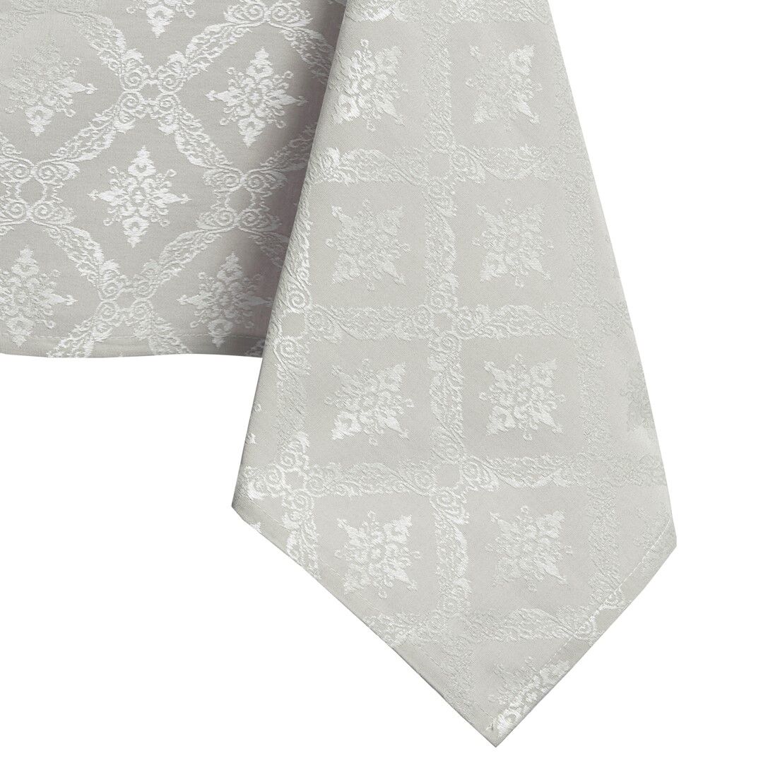 Asztalterítő Maya bézs nyomott klasszikus 150x260 owal DecoKing