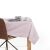 DecoKing Pure powder pink tablecloth on a table