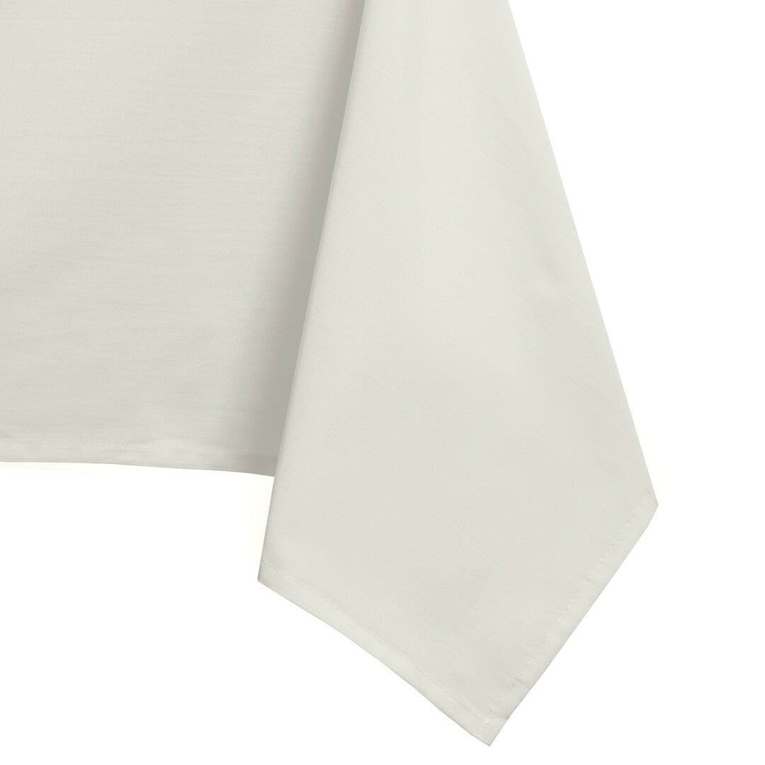 Asztalterítő Pure krémű sima klasszikus 140x400 DecoKing