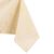 Close-up of AmeliaHome Stardust yellow festive tablecloth with gold star design