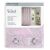 AmeliaHome Silverleaves powder pink velvet curtain packaging