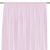 Close-up of AmeliaHome Lunare pink voile curtain