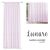AmeliaHome Lunare rosa bestickter Voile Vorhang Produktcollage