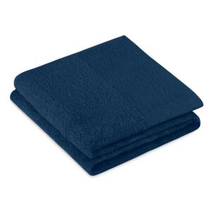Towel FLOS color navy blue style classic 70x130 AmeliaHome 111447496 - Towel